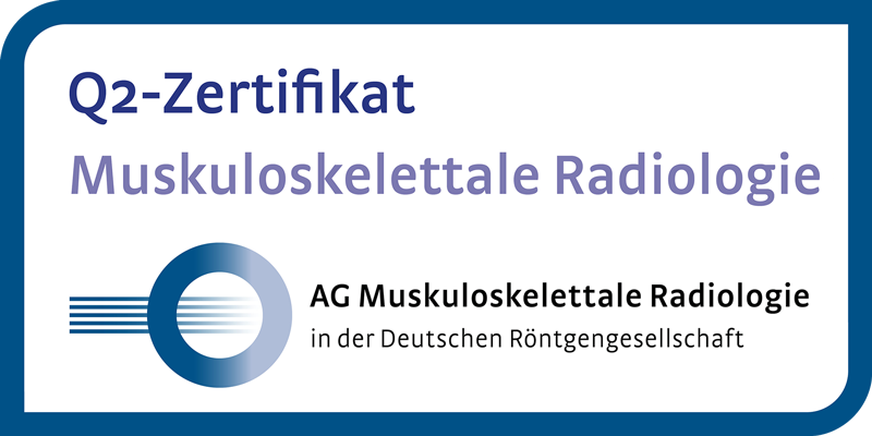 DRG Q2-Zertifikat Muskuloskelettale Radiologie