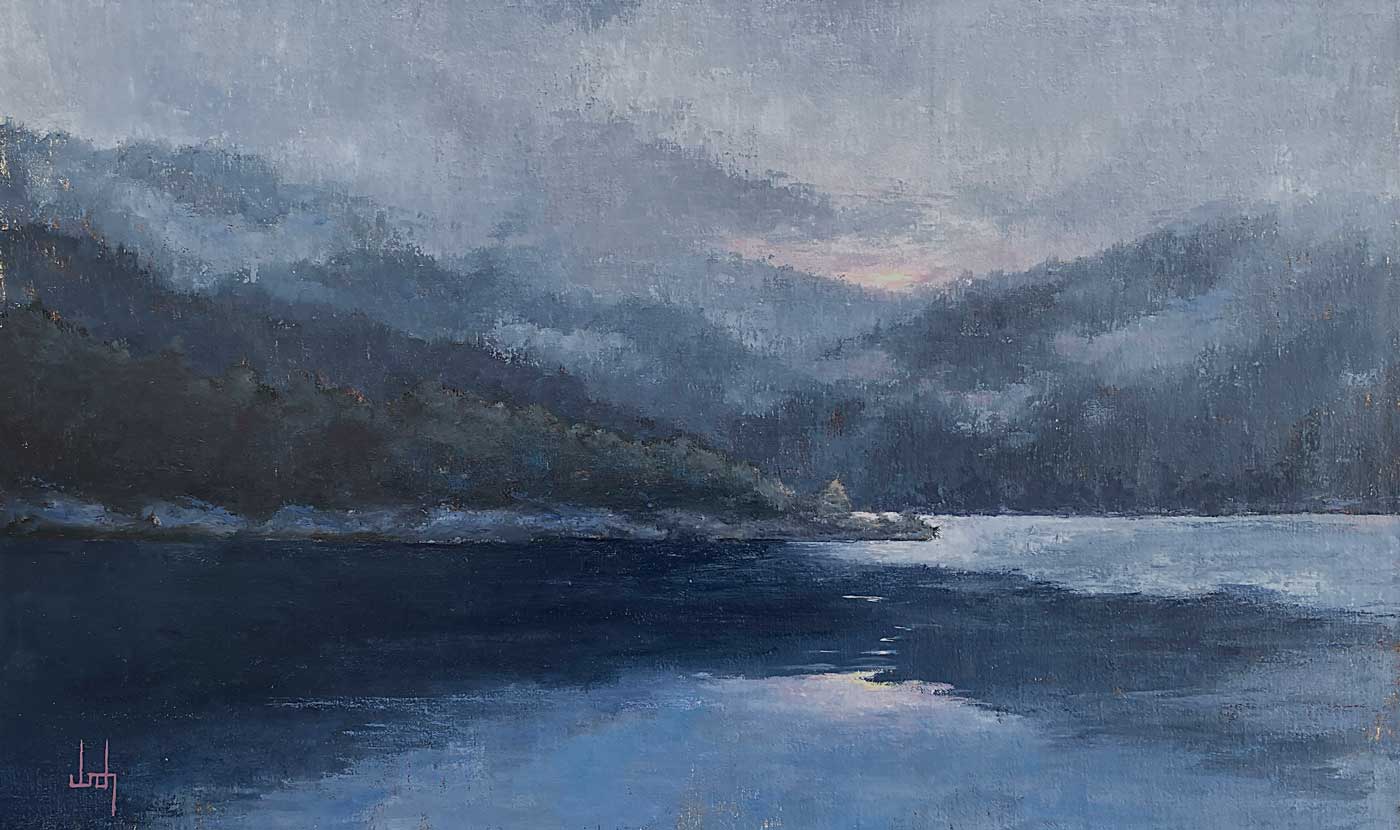 Ingo Ulrich: Silver Sunrise (30x50cm) Ingo Ulrich: Silver Sunrise (30x50cm)