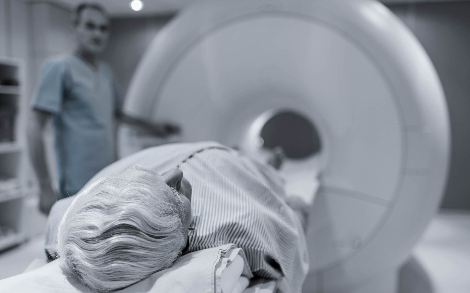 Vorbereitung für Prostata-MRT